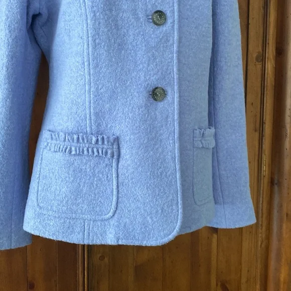 New Talbots Petite Wool lilac Jacket size 10P - Picture 3 of 16